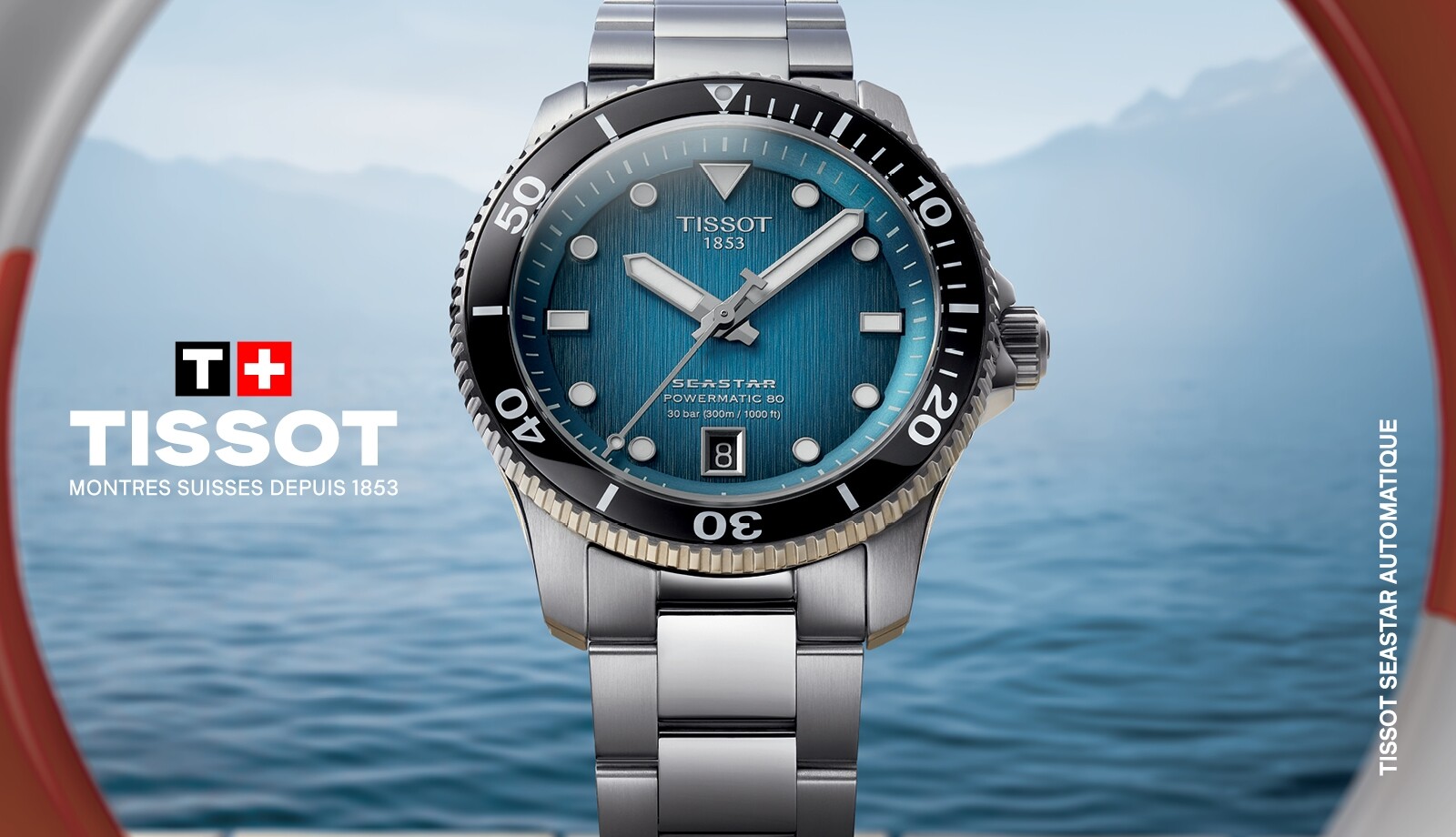 Montre deals tissot seastar automatique