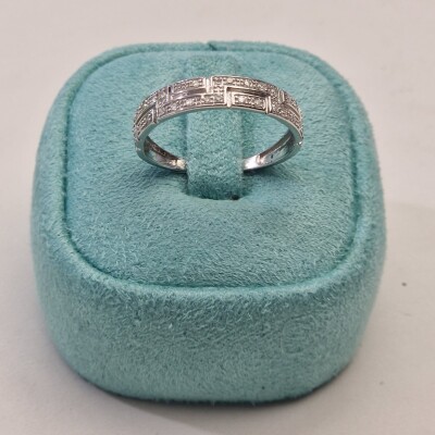 Alliance bague Diamants