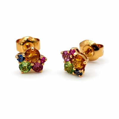 Boucles d'Oreilles collection Pointilliste