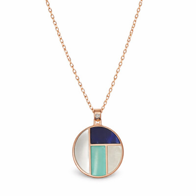 Collier multicolore