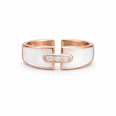 Bague en or rose