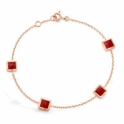 Bracelet en or rose