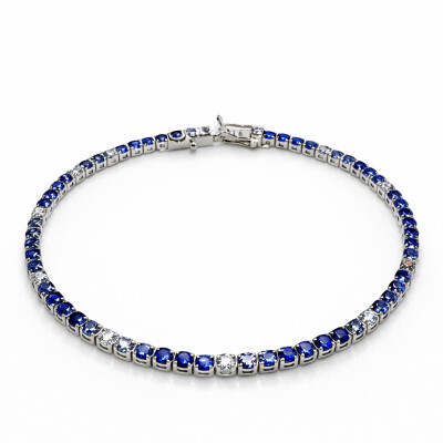 Bracelet en or blanc