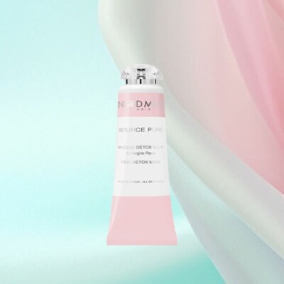 Masque Détox Éclat à l'Argile Rose Source Pure