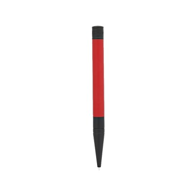 STYLO BILLE D-INITIAL NOIR ET ROUGE MAT