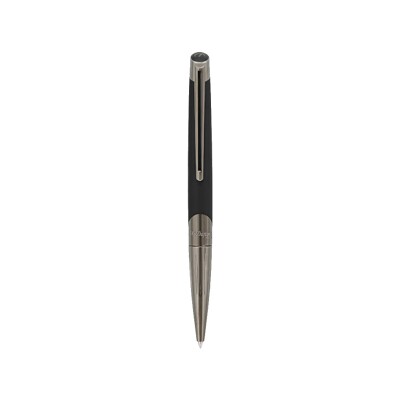 STYLO BILLE DÉFI MILLENNIUM GUN METAL ET NOIR MAT