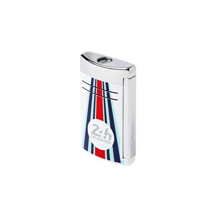 BRIQUET MAXIJET LE MANS BLANC CHROME