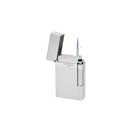 BRIQUET LE NEW GRAND DUPONT POINTE DE DIAMANT PALLADIUM