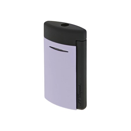 BRIQUET NEW MINIJET NOIR MAT ET LILAS