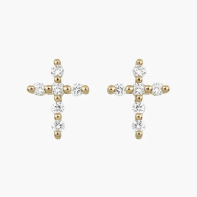 BOUCLES D'OREILLES MAGIC TOUCH GRANDE CROIX