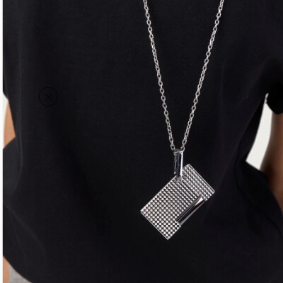 Briquet Pointe de diamant argenté