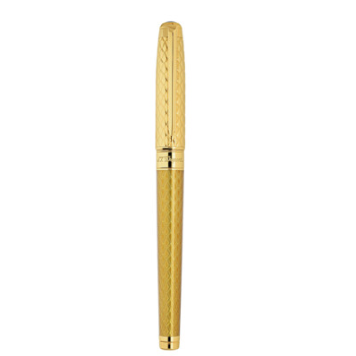 STYLO ETERNITY L DRAGON PLUME MIEL OR JAUNE