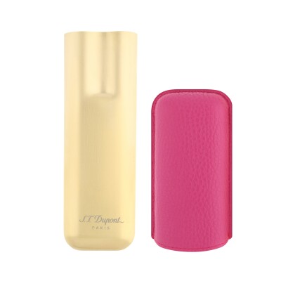 ETUI 2 CIGARES ROSE DORE