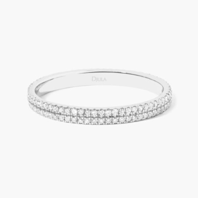 Bague double anneau Union