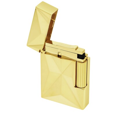 Briquet Petit modèle Fire X doré