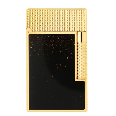 Le Grand dupont Briquet Dust noir/jaune