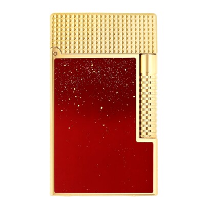 Le grand Dupont CLING DUST ROUGE/OR JAUNE