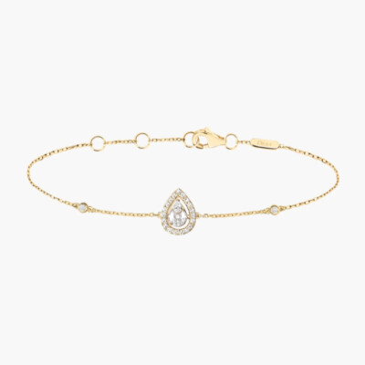 Bracelet Union Poire Diamants