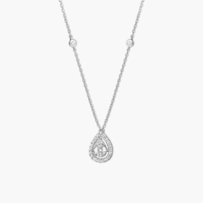 Collier Poire Union Diamants