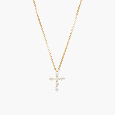 Collier Magic Touch grande croix