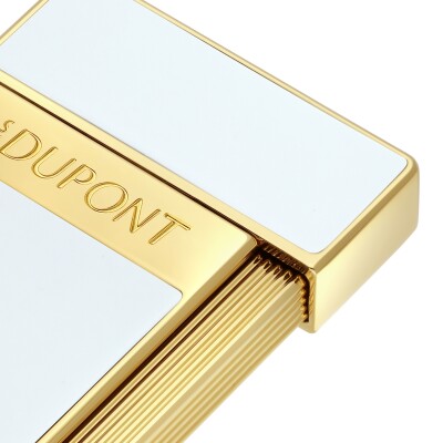 Briquet Laqué blanc