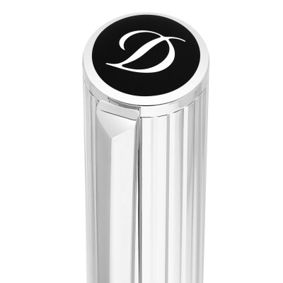 Rollerball S.T. Dupont D-Initial précieux finition chrome noir