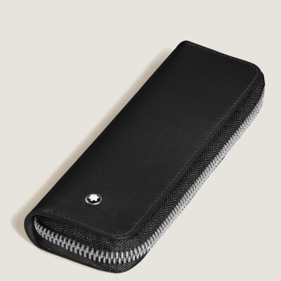 Étui pour 1 Instrument d'Écriture Zippé en Cuir Meisterstück
