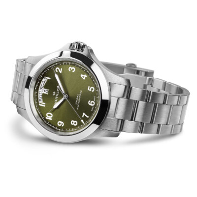 Khaki Field King Day-Date vert 40 mm