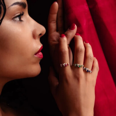 BAGUE SAPHIR DIAMANT