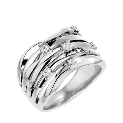 Bague Dune Or diamant Naturel