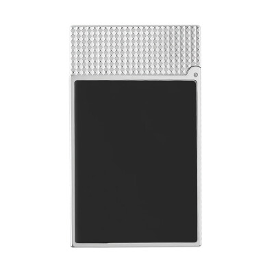 Briquet laqué Penguin noir