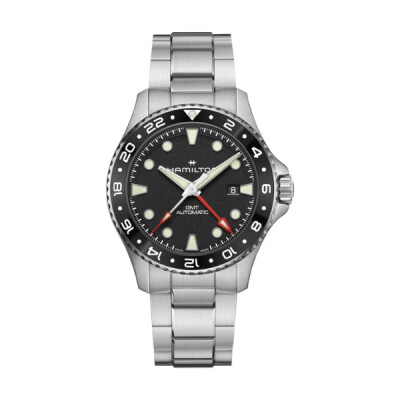 Khaki Navy Scuba Auto GMT 43 mm