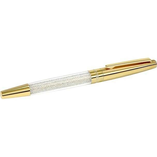 Stylo Rollerball Swarovski Crystalline stardust, métal doré