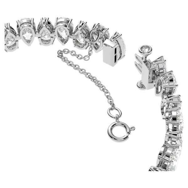 Bracelet Millenia Swarovski Zirconia poire, Blanc