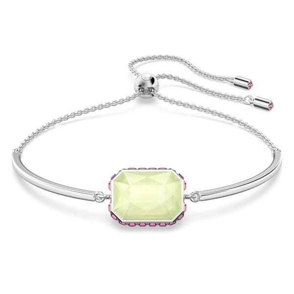 Bracelet Swarovski Orbita Taille octogonale, Multicolore, Métal rhodié vue 1