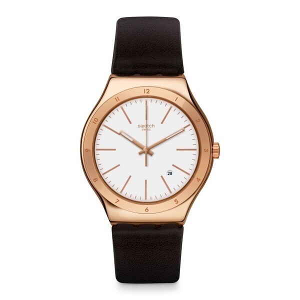 Montre Swatch YWG405 Tic-brown