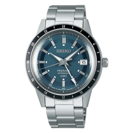 Montre Seiko Présage Automatique GMT Style 60's SSK009J1