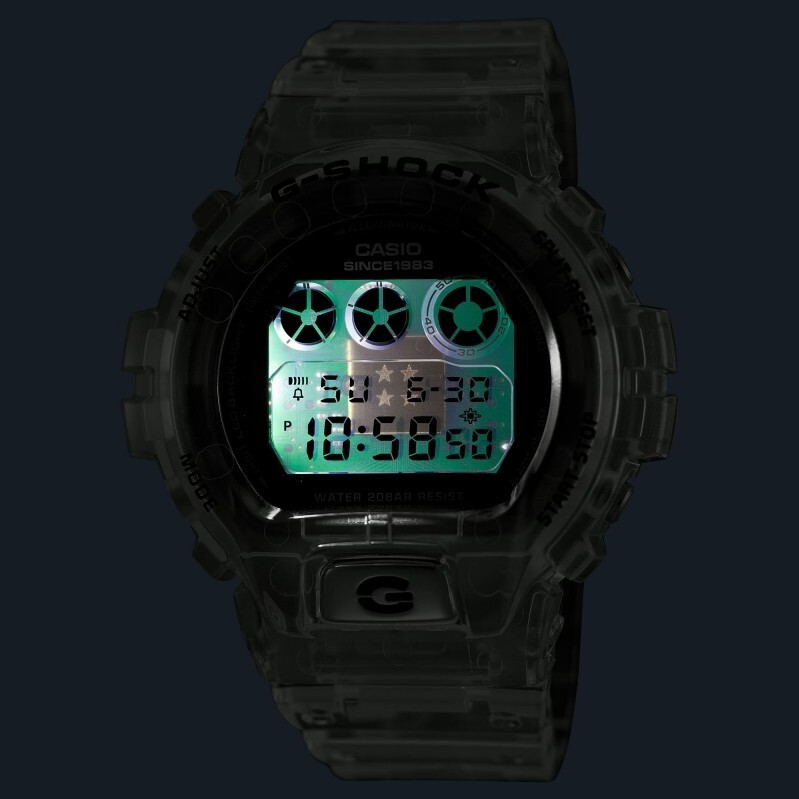 Montre G-Shock Clear Remix édition
