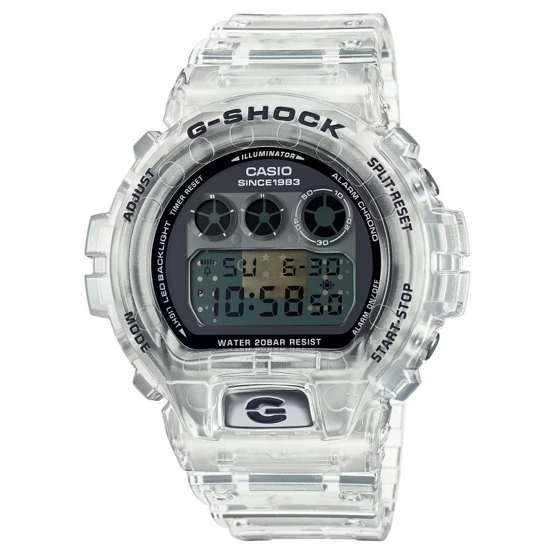 G shock cheap casio clear