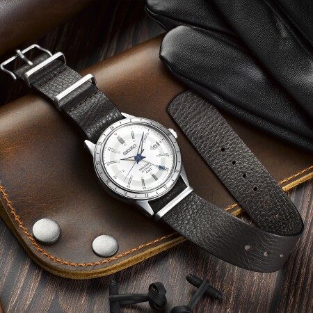 Montre Seiko Presage Style's 60 'Laurel' GMT Édition Limitée 110ème Anniversaire SSK015J1