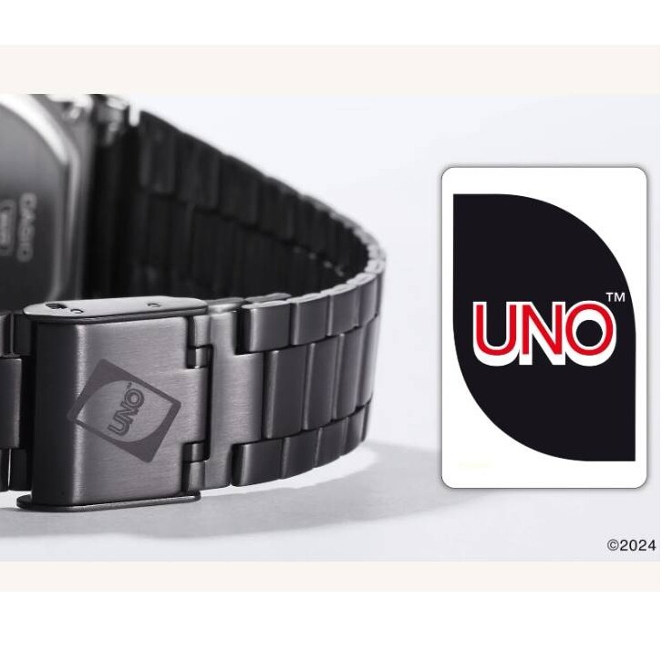 Montre Casio collection X Collaboration UNO A168WEUC-1AER