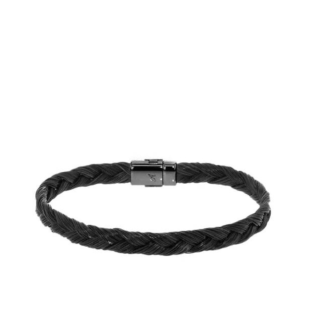 Bracelet Albanu crin de girafe Idube Noir