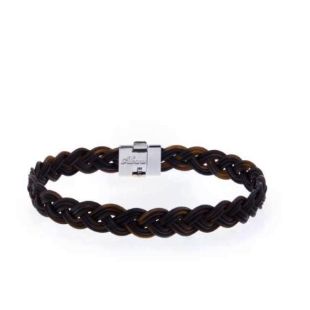 Bracelet Albanu Corne de Buffle Mini Inyati tressé