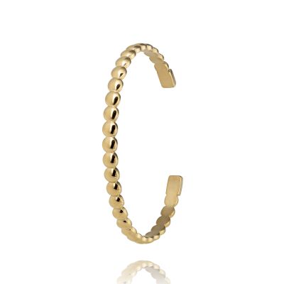 Bracelet Louise Garden Jonc Perles de Rosée