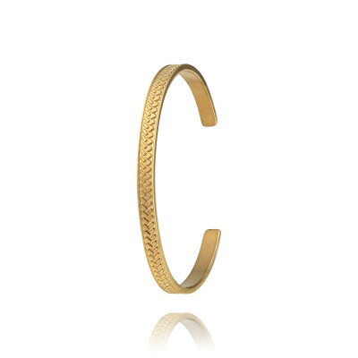 Bracelet Louise Garden Petit Jonc Écorce