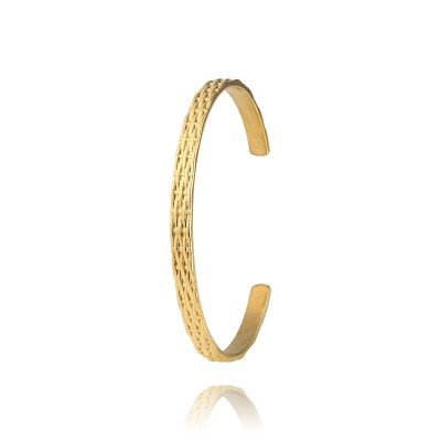 Bracelet Louise Garden Petit Jonc Panier