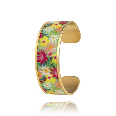 Bracelet Louise Garden Manchette Marguerite