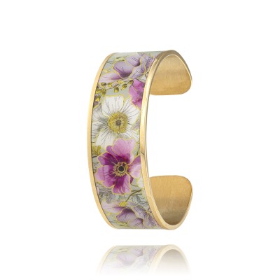 Bracelet Louise Garden Jonc Manchette Magnolia