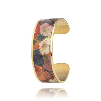 Bracelet Louise Garden Jonc Manchette Pétunia