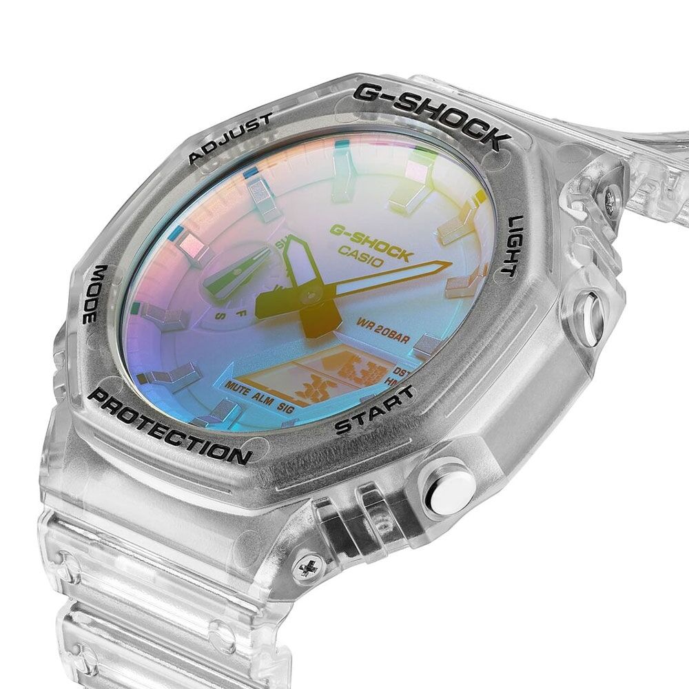 Montre G-Shock Collection Iridescent colors GA2100SRS-7AER vue 4